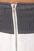 Line and Dine Striped Strapless Dress