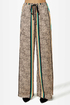 Road to Morocco Striped Wide-Leg Pants