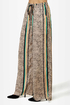 Road to Morocco Striped Wide-Leg Pants