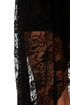 Inescapable Lace Strapless Black Dress