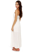Graced by Lace Strapless Ivory Lace Maxi Dress