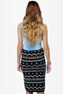 Get a Glyph Black Pencil Skirt