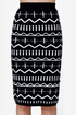 Get a Glyph Black Pencil Skirt