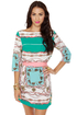 All Access-ory Pass Print Dress