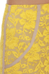 One Rad Girl Brooke Yellow Lace Mini Skirt