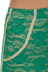 One Rad Girl Brooke Teal Lace Mini Skirt