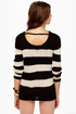 Olive & Oak About Now Striped Sweater