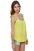 O'Neill Delightful Yellow Tank Top