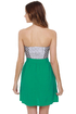 O'Neill Wild Tribe Sea Green Strapless Dress