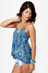 O\'Neill Love Struck Blue Paisley Print Tank Top