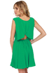 Finishing Touch Sleeveless Green Dress
