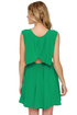 Finishing Touch Sleeveless Green Dress