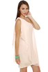 Pastel-ivision One Shoulder Blush Dress