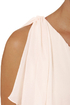 Pastel-ivision One Shoulder Blush Dress