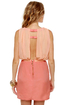 Sneaky Peaches Blush and Peach Dress