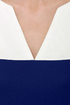 Tailor Shift Blue and White Shift Dress