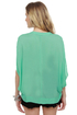 Summer Lodge Mint Short Sleeve Top