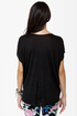 Obey Straight Line Knit Black Tee