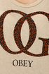 Obey OG Leopard Light Brown Tee
