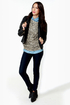Obey Eastsider Black Vegan Leather Jacket