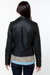 Obey Eastsider Black Vegan Leather Jacket