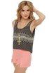 Obey Captain's Daughter Print Tank Top