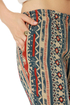 Obey Wanderer Bell Bottom Print Pants