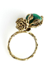 Obey Stone Rose Gold Ring