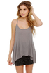 Just the Essentials Light Grey Tank Top