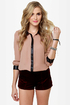 Livin' On the Edge Blush Button-Up Top