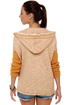 RVCA Stand Up Heathered Tan Hoodie