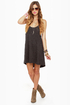 RVCA Get Born Grey Tank Dress