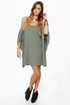 RVCA At Last Smoke Grey Dress