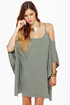RVCA At Last Smoke Grey Dress