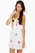 Canyon Dig It White Sequin Dress