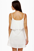 Canyon Dig It White Sequin Dress
