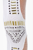 Did I Stud-her? Studded White Leggings
