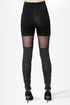 Celestial Bodies Black Studded Leggings