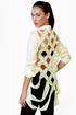 Lattice Hurrah Ivory Backless Top