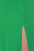 One Slit Wonder Green Maxi Skirt
