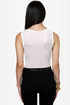 Stud-y Abroad Studded White Bodysuit