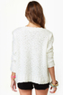 Playing it Jeweled Ivory Sweater