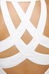 Bonnie Parker Ivory Halter Dress