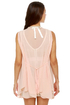 All Dolled Up Blush Pink Sheer Mini Dress