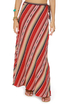 Roxy Mellow Mystique Red Wraparound Maxi Skirt