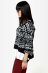Roxy Elm Black Knit Sweater