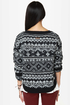 Roxy Elm Black Knit Sweater
