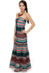 Roxy Born Dreamer Strapless Print Maxi Dress