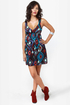 Roxy Love Seeker Ikat Print Dress