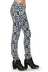 Roxy Skinny Slides Grey Print Skinny Jeans